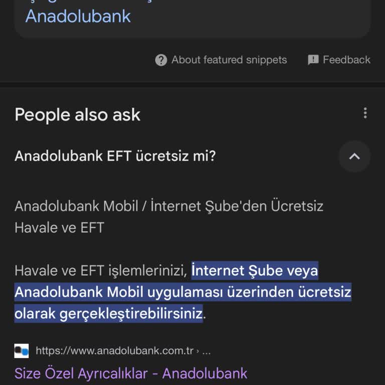 Anadolu Bank'ta Faiz Ve İşlem Ücretleri Sorunu