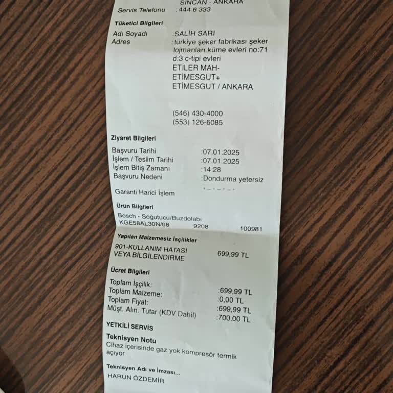 Buzdolabımın Soğutma Sorunu Ve Garanti Hakkı Talebi