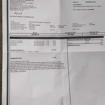 Kullanmadığım Hizmet İçin Fatura Şoku
