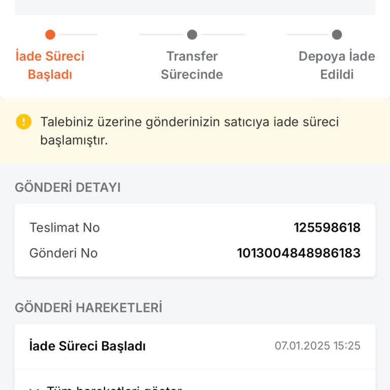 Trendyol Express Kargo Dağıtım Sorunu