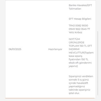 Sipariş Verdim, Ne Ürün Var Ne Para!