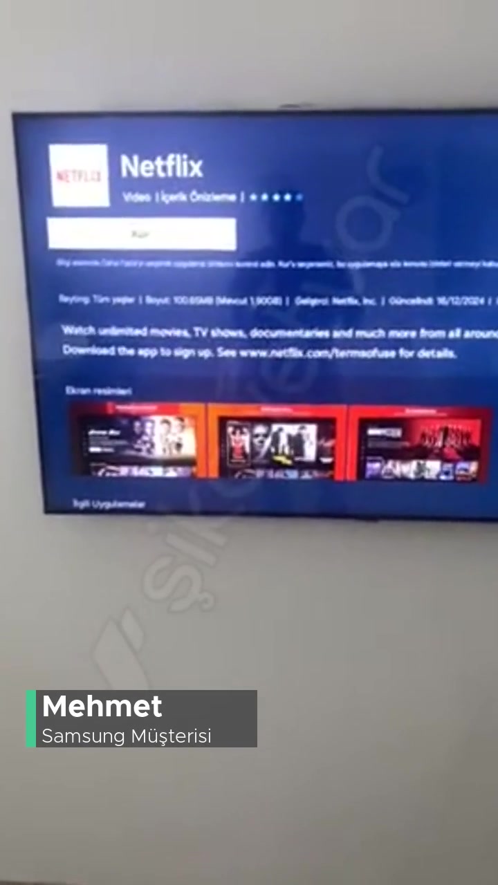 Samsung TV Netflix İndirmiyor! videonun kapak resmi