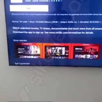 Samsung TV Netflix İndirmiyor!