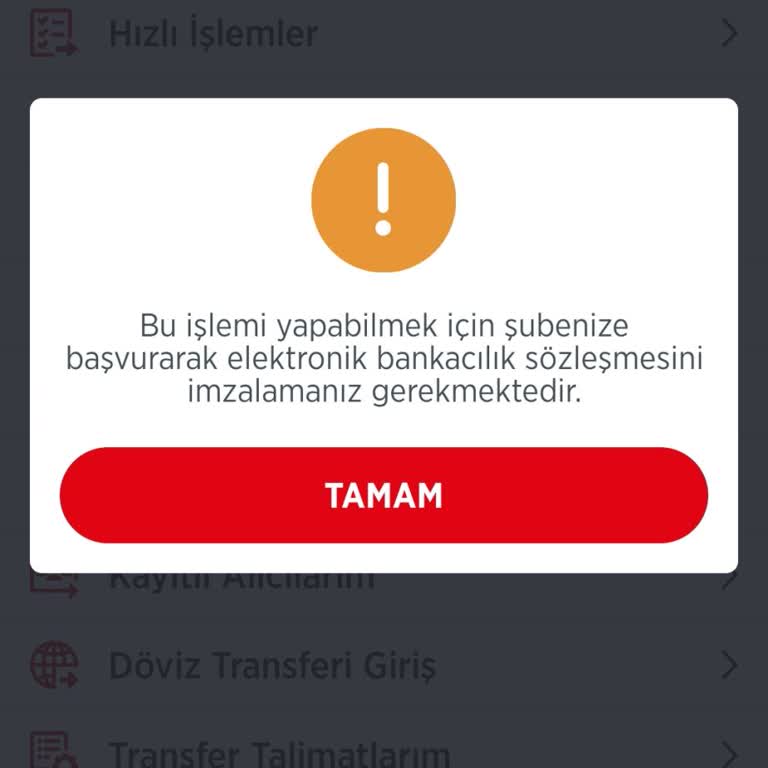 Ziraat Bankası Mobil Bankacılık Para Transferi Sorunu