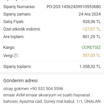 Kayıp Kargo Ve Yanlış Teslimat Adresi Sorunu