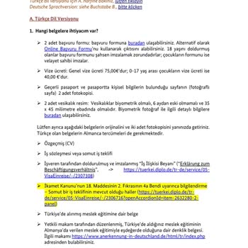 Yanlış Vize Kategorisi Ve Ücret İadesi Sorunu