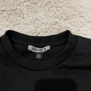 Yıkama Sonrası Mavi Sweatshirt'ün Kalite Sorunu