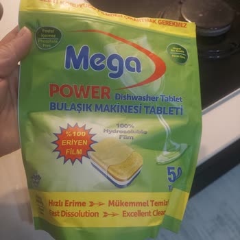 Mega Power Bulaşık Tabletleri Hayal Kırıklığı