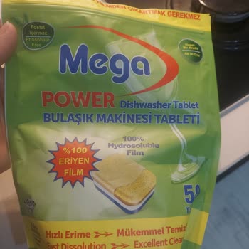 Mega Power Bulaşık Tabletleri Hayal Kırıklığı