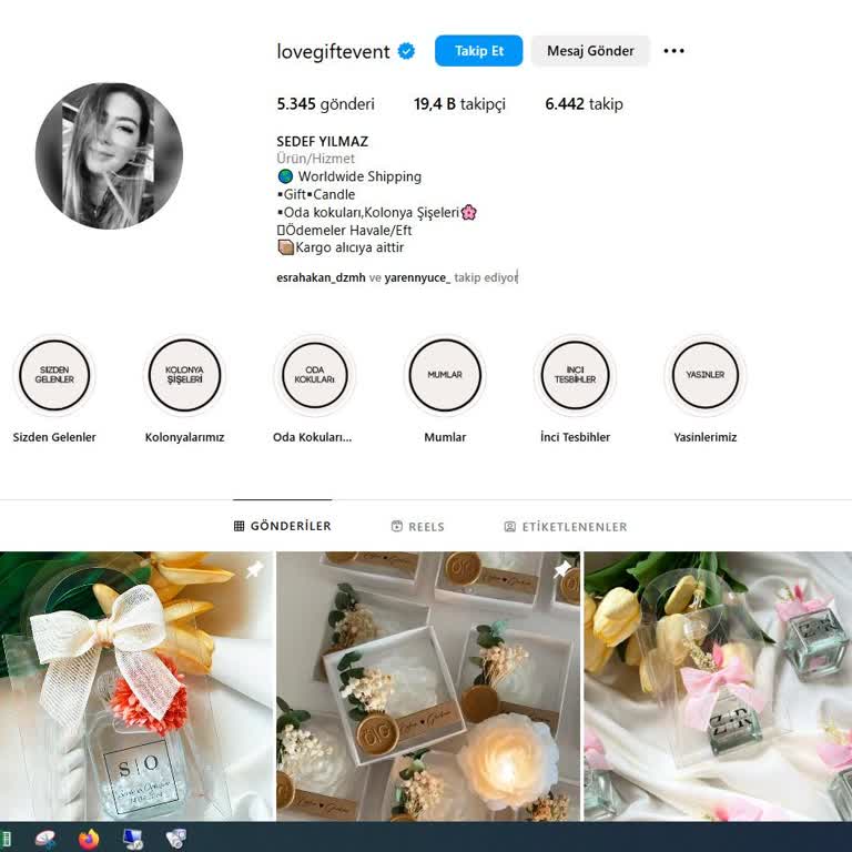 @lovegiftevent Instagram Hediyelik Siparişlerim Ve 600 TL Buhar Oldu!