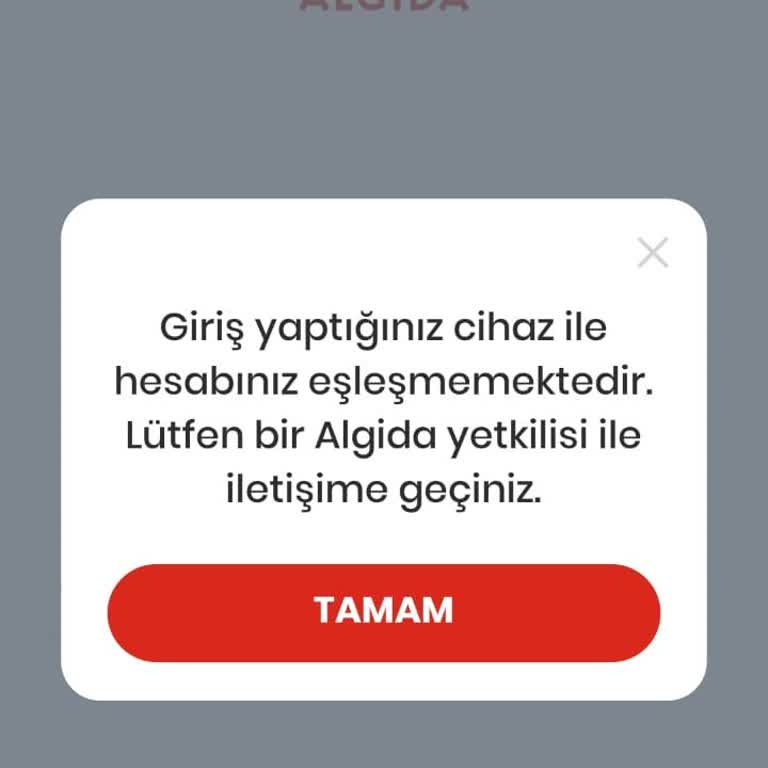 Algida Uygulama Sorunu: Müşteri Hizmetleri Yetersizliği