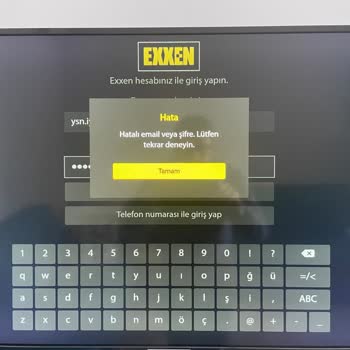 Exxen Üyeliği TV'de Çalışmıyor: Müşteri Hizmetleri Yetersiz