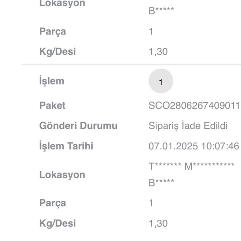 DS Damat Kargoya Verilmeyen Ürün Ve Yanıltıcı Bilgilendirme