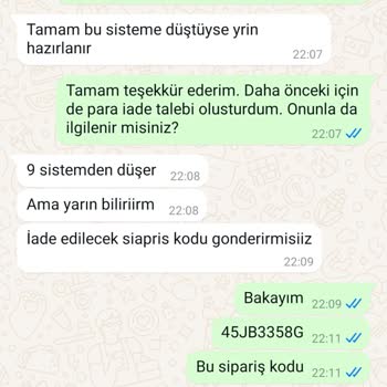 Gumuspasta.com'dan İade Sorunu Ve İletişim Eksikliği