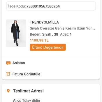 Trendyol Milla İade Sürecinde Mağduriyet