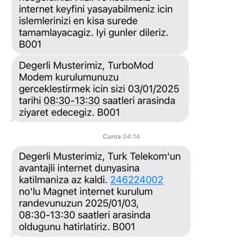 Türk Telekom'un Randevu İptalleri Ve İlgisizliği