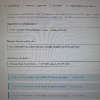 VFS Global Randevu Sorunu Ve İade Talebi