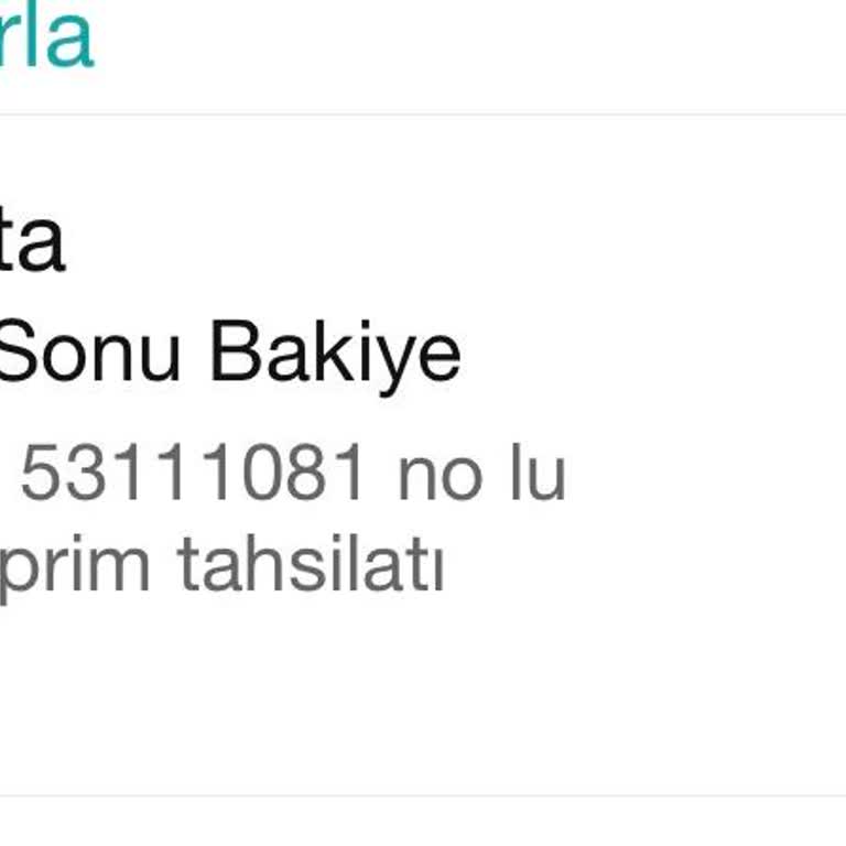 Sigorta Kesintisiyle Mağduriyet Yaşadım