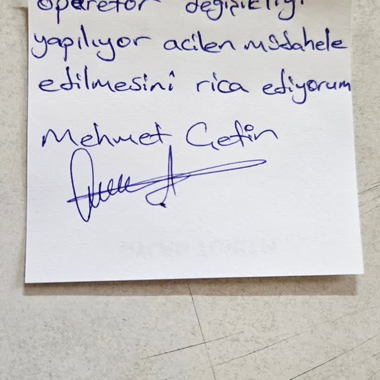 Hattım İzinsiz Taşındı, Yardım Bekliyorum!