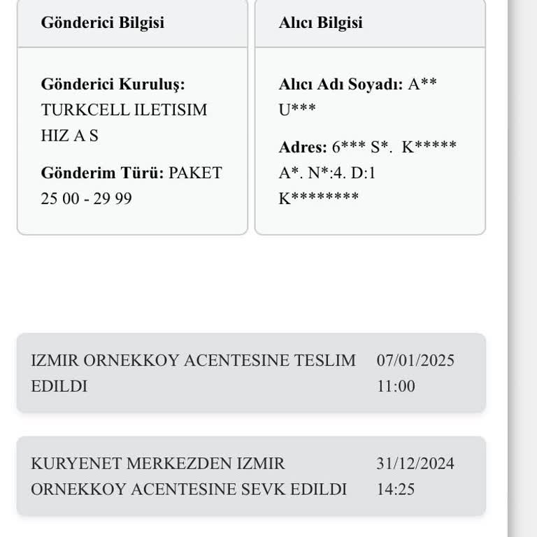 Örnekköy Kuryenet Şubesinde Uzayan Paket Bekleyişi