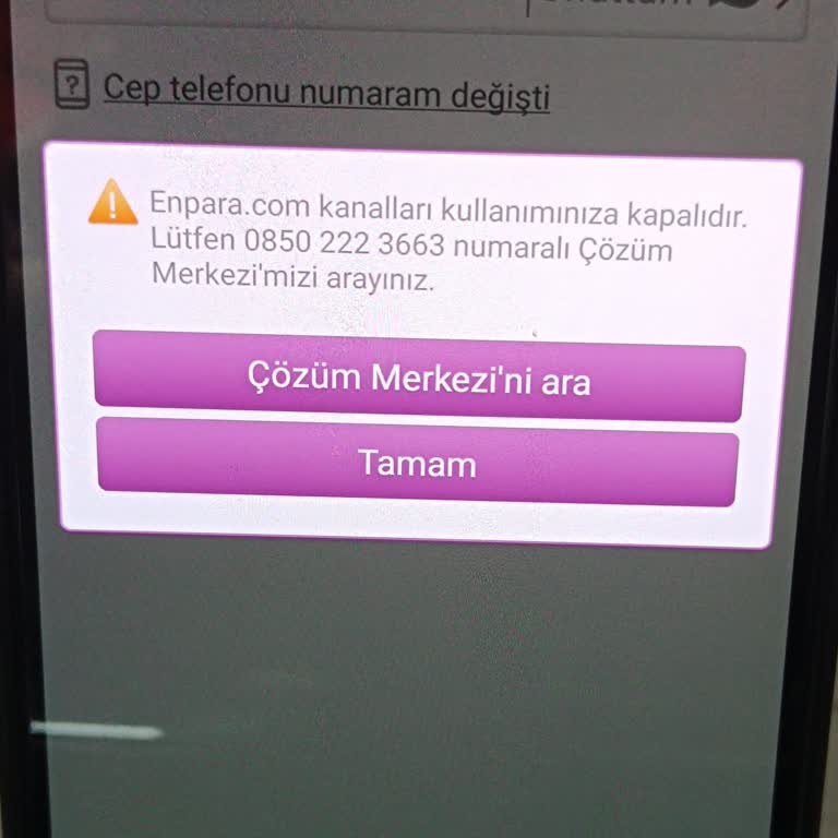Enpara.com Hesabım Aniden Bloke Edildi Ve Paramı Alamıyorum