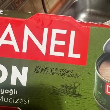 Dardanel Ton Balığı Kutularında Şüpheli Madde Sorunu
