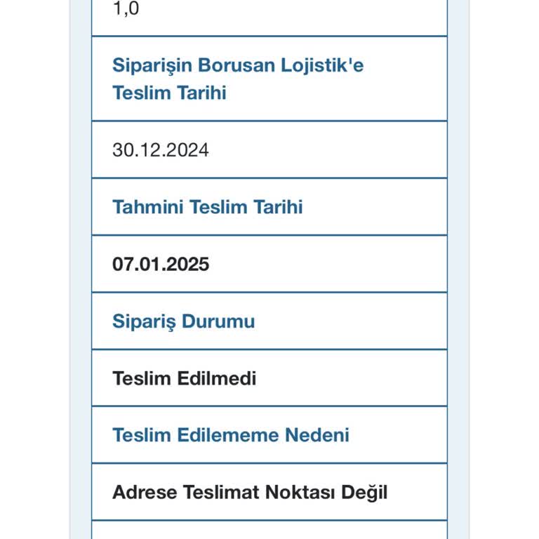 Yanlış Şehirde Teslimat Ve İade Sorunu