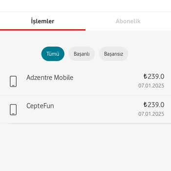 Vodafone'da İzinsiz Abonelik Ücretleri Ve İade Talebi