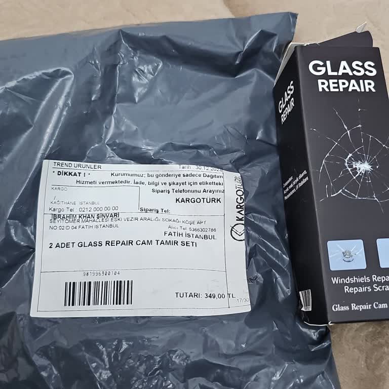 Glass Repair Ürünü Beklentileri Karşılamadı