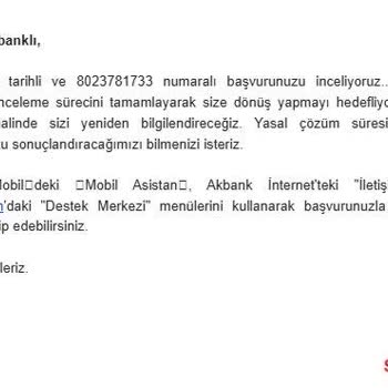 Akbank'ın Kampanya Şartlarına Uymayan Yanıtı Mağduriyet Yaratıyor