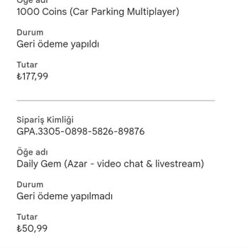 Car Parking Multiplayer Habersiz Ürün Alınmış!