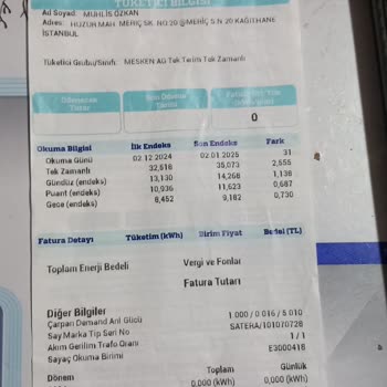 Yanlış Kaçak Kullanım Ücreti Ve Mühürleme Sorunu