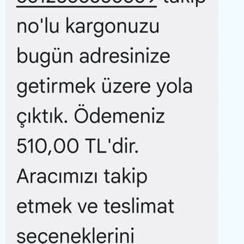 Aras Kargo'nun Yanıltıcı Teslimat Bildirimleri