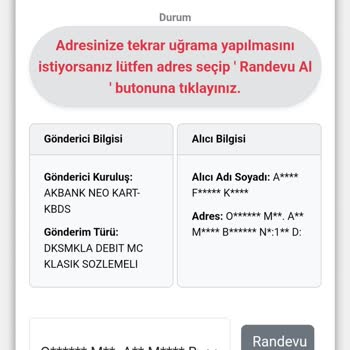 Kredi Kartım Kayıp: Akbank Ve Kuryenet Arasında Sıkıştım