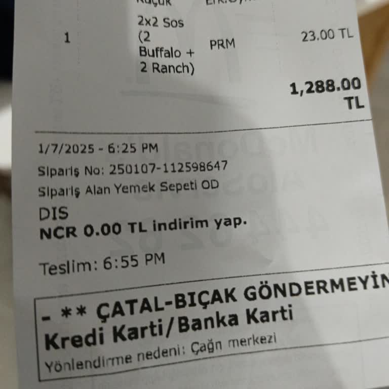 Eksik Sipariş Ve Sorumluluk Almayan Kurumlar
