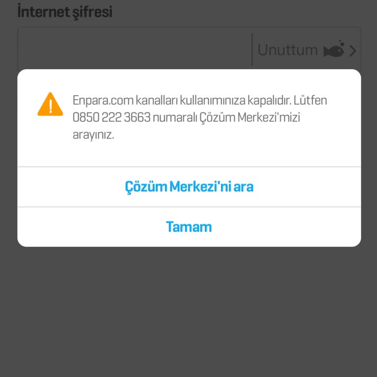 Sebepsiz Kapatılan Enpara Hesabımın Açılmasını İstiyorum
