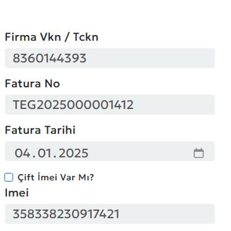 Öğrenci İndirimi Başvurusunda Fatura Numarası Sorunu