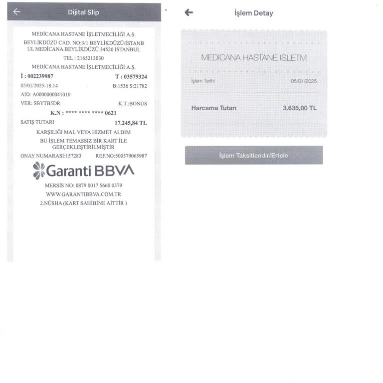 Medicana Hastanesi'nde Fahiş Fiyat Şoku