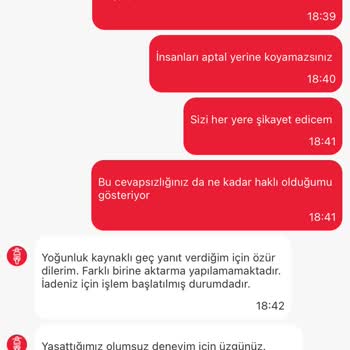 Eksik Sipariş Ve Yetersiz Müşteri Hizmeti