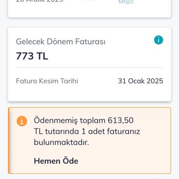 Yanıltıcı Fatura Ve Cihaz Ücreti Şikayeti