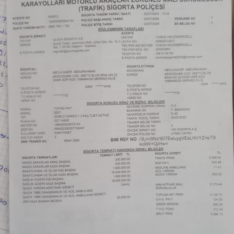 Sigorta Eksperinin Yanlış Kararı Ve Parça Tedarik Sorunu