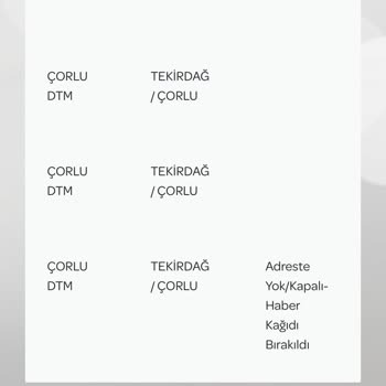 PTT Kargo'nun Teslimat Sorunu Ve İletişim Eksikliği