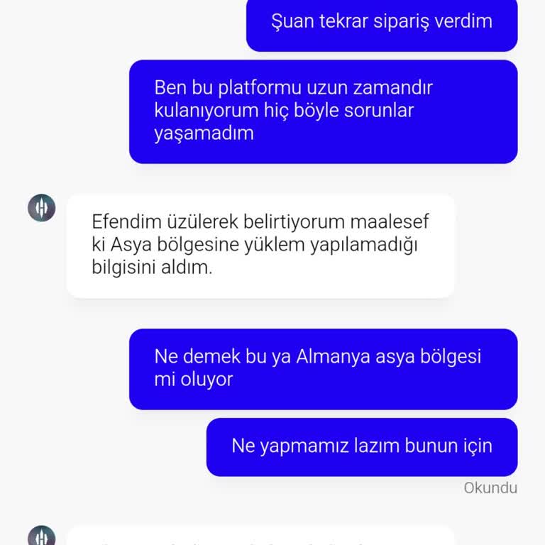 Bölge Değişikliği Sorunu Ve Yükleme Problemi