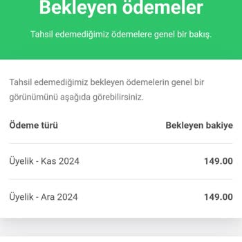 Beklenmedik Üyelik Ücretleri Ve Artan Borç Problemi