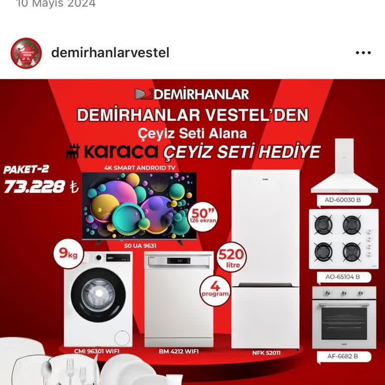 Vestel Çeyiz Paketi Hayal Kırıklığı
