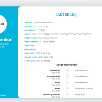 Kargoya Verilen Ürün Stok Dışı Kaldı: Zara'nın Müşteri Hizmetleri Şaşırtıyor