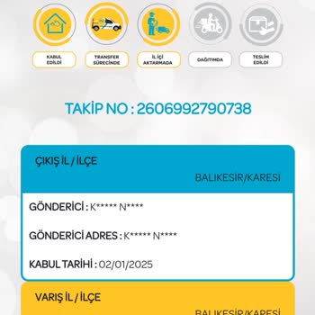 Kargom Balıkesir'de Bekliyor, Bilgi Verilmiyor