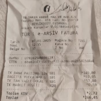 Tarım Kredi Kooperatif Market'ten Aldığım Yufkanın Beklenmedik Bayatlığı