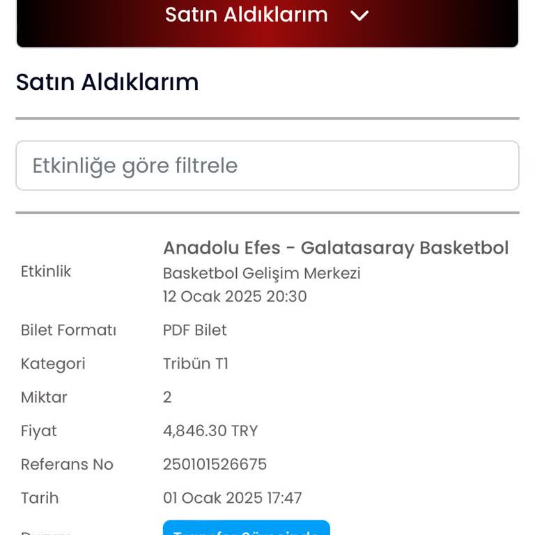 Banabilet.com, Bilet Transfer Sürecindeki Gecikme Ve İletişim Eksikliği!