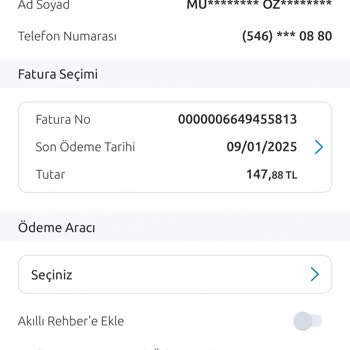 Numara Taşıma Sonrası Beklenmedik Fatura Ve Hediye Çeki Sorunu